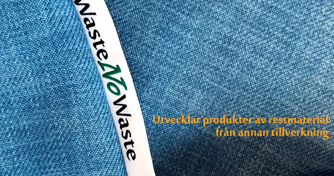 Tyg som skulle blivit waste